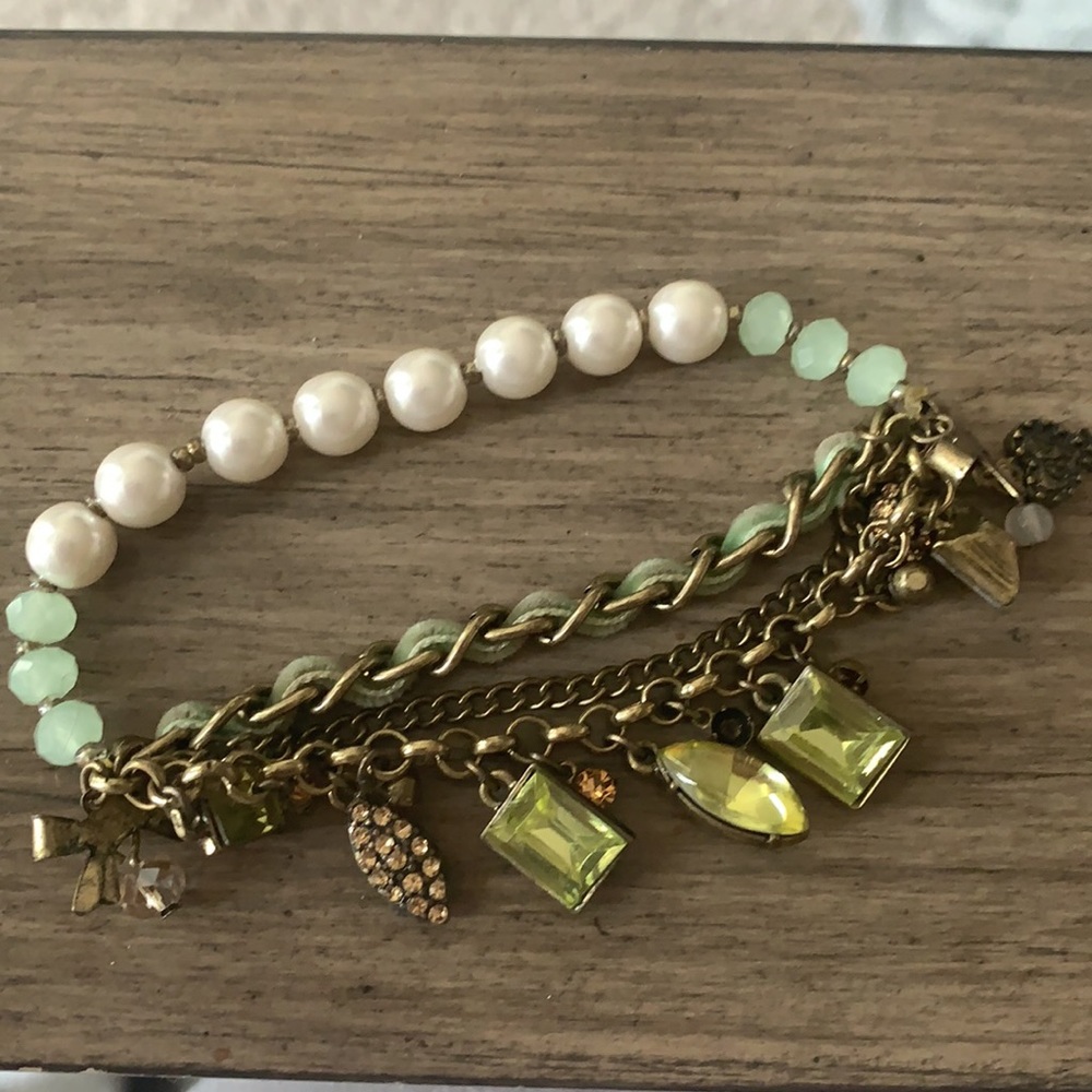 Betsey Johnson Charm Bracelet.